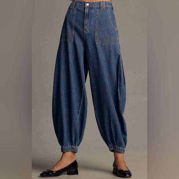 Anthropologie Denim - NWT- Anthropologie - Pilcro - Wharfside High Rise Jogger - Size 30‎